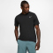 NIKE Dri-FIT Trainingsshirt Herren schwarz M