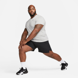 NIKE Dri-FIT Trainingsshirt Herren grau L