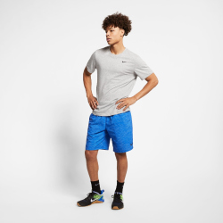 NIKE Dri-FIT Trainingsshirt Herren grau L