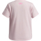 UNDER ARMOUR Star Logo Lockertag T-Shirt Mädchen 647 - prime pink/pink rave XS (122-127 cm)