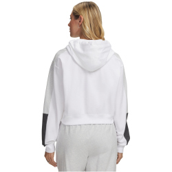UNDER ARMOUR Sport Terry Trend Hoodie Damen 100 - white/black S