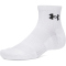3er Pack UNDER ARMOUR Performance Cotton Quater Socken 101 - white/steel/steel L (42-47.5)