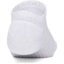 3er Pack UNDER ARMOUR Performance Cotton No-Show Socken 100 - white/white/ultimate black XL (47.5-50.5)