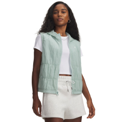 UNDER ARMOUR Rival Woven Ruched Weste Damen 477 - enamel...