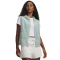 UNDER ARMOUR Rival Woven Ruched Weste Damen 477 - enamel blue/white S