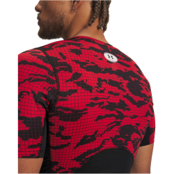 UNDER ARMOUR HeatGear Printed kurzarm Funktionsshirt...