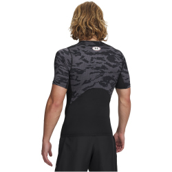UNDER ARMOUR HeatGear Printed kurzarm Funktionsshirt...