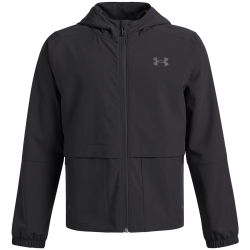 UNDER ARMOUR Unstoppable Woven Jacke Jungen 001 - black/black S (127-137 cm)