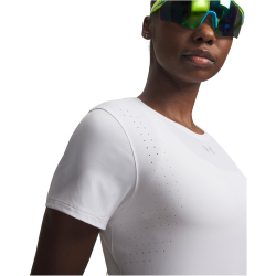 UNDER ARMOUR Velociti Pro Trainingsshirt Damen 100 - white/reflective XS