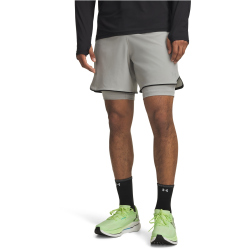 UNDER ARMOUR Velociti Pro 2in1 Shorts Herren 069 - titanium/reflective S