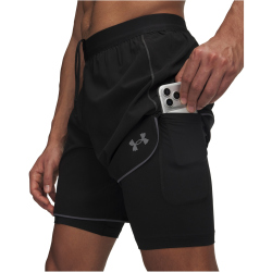 UNDER ARMOUR Velociti Pro 2in1 Shorts Herren 008 - ultimate black/reflective S