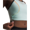 UNDER ARMOUR Velociti Elite Cropped Tanktop Damen 703 - refresh mint/electric tangerine/fade green XS
