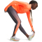 UNDER ARMOUR Velociti Printed Ankle Leggings Damen 025 - castlerock/electric tangerine/reflective S