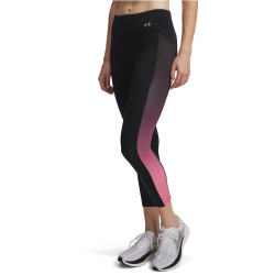 UNDER ARMOUR Velociti Printed Ankle Leggings Damen 002 - black/bittersweet pink/reflective XS