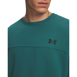 UNDER ARMOUR Rival Lightweight Crew Neck Sweatshirt Herren 338 - rack green/black L