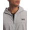UNDER ARMOUR Rival Lightweigt Kapuzenjacke Herren 011 - mod gray light heather/black S