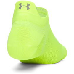 UNDER ARMOUR Velociti Lite No-Show Socken 731 - high vis yellow/high vis yellow/reflective M (36.5-42)