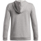 UNDER ARMOUR Rival Lightweight 1/4-Zip Hoodie Jungen 011 - mod gray full heather/black L (149-160 cm)