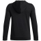 UNDER ARMOUR Rival Lightweight 1/4-Zip Hoodie Jungen 001 - black/black S (127-137 cm)