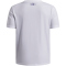 UNDER ARMOUR Logo Blur T-Shirt Jungen 100 - white/red S (127-137 cm)