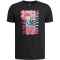 UNDER ARMOUR Logo Wordmark Collage T-Shirt Jungen 001 - black/blue haze M (137-149 cm)