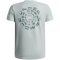 UNDER ARMOUR Wordmark Blur T-Shirt Jungen 477 - enamel blue/stone M (137-149 cm)