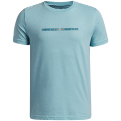 UNDER ARMOUR Wordmark Blur T-Shirt Jungen 425 - blue...