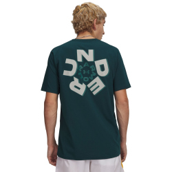 UNDER ARMOUR Radial Wordmark T-Shirt Herren 919 - arden...