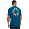 UNDER ARMOUR Radial Wordmark T-Shirt Herren 498 - wham blue/black L