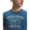 UNDER ARMOUR Armor Globe T-Shirt Herren 498 - wham blue/atlas green S