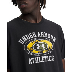 UNDER ARMOUR Armor Globe T-Shirt Herren 001 - black/white S