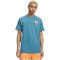 UNDER ARMOUR Blur Logo T-Shirt Herren 466 - boundless blue/orange bloc S