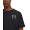 UNDER ARMOUR Blur Logo T-Shirt Herren 001 - black/titan gray M