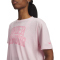 UNDER ARMOUR Rival Oversize Campus T-Shirt Damen 647 - prime pink/super pink S