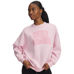 UNDER ARMOUR Rival Fleece Oversize Varsity Crew Neck...