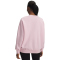 UNDER ARMOUR Rival Fleece Oversize Varsity Crew Neck Sweatshirt Damen 647 - prime pink/super pink XS