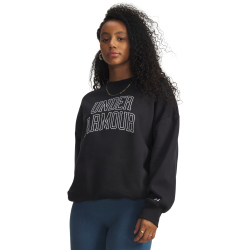 UNDER ARMOUR Rival Fleece Oversize Varsity Crew Neck...