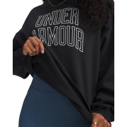 UNDER ARMOUR Rival Fleece Oversize Varsity Crew Neck...