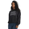 UNDER ARMOUR Rival Fleece Oversize Varsity Crew Neck Sweatshirt Damen 001 - black/white XS