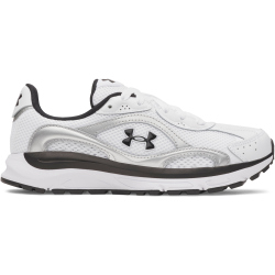 UNDER ARMOUR Tech Runner Sneaker Damen 103 - white/metallic silver/black 38.5