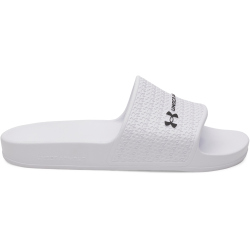 UNDER ARMOUR ARMR Lite Slides Badelatschen Damen 100 - white/white/black 36.5