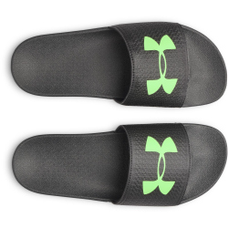 UNDER ARMOUR ARMR Slides Badelatschen Herren 003 - black/black/hyper green 41