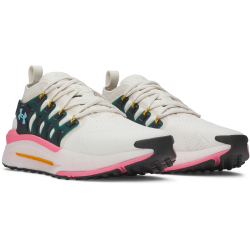 UNDER ARMOUR Phantom X Sneaker Herren 279 - stone/arden green/fresco blue 42
