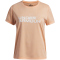 UNDER ARMOUR Tech Twist Logo Trainingsshirt Mädchen 870 - orange bloc/white XS (122-127 cm)