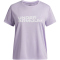 UNDER ARMOUR Tech Twist Logo Trainingsshirt Mädchen 536 - purple crest/white XS (122-127 cm)