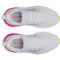 UNDER ARMOUR Rogue 6 Laufschuhe Damen 101 - white/rebel pink/high vis yellow 37.5