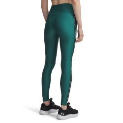 UNDER ARMOUR Tech WM Tape Leggings Damen 338 - rack green/black/white L
