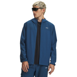 UNDER ARMOUR Velociti Pro Storm wasserabweisende Laufjacke Herren 498 - wham blue/reflective L