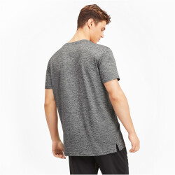 PUMA Heather Cat Tee Trainingsshirt Herren medium gray heather S