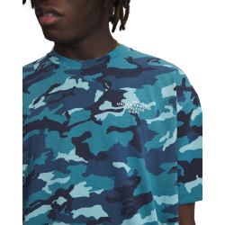 UNDER ARMOUR Heavyweight Athletic Department Allover-Print kurzarm Trainingsshirt Herren 498 - wham blue/white S